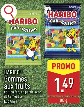 Offre: Gommes aux fruits