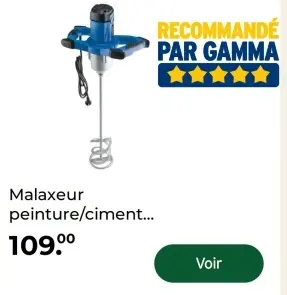 Offre: Malaxeur peinture/ciment