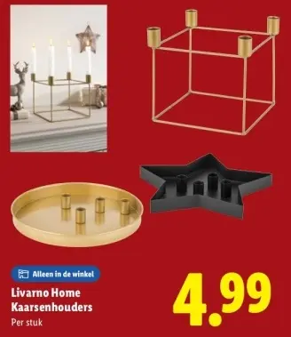 Aanbieding: Kaarsenhouders
