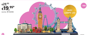 Offre: Puzzle 3D Londres