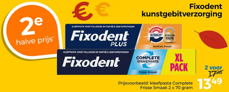 Aanbieding: Kunstgebitverzorging