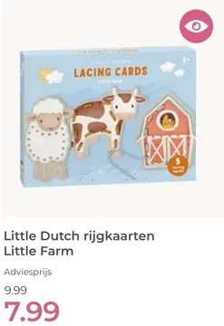 Aanbieding: Rijgkaarten Little Farm