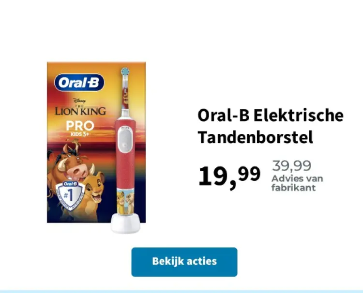 Aanbieding: Elektrische Tandenborstel