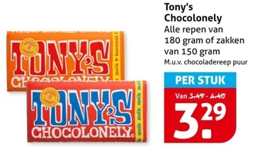 Aanbieding: Tony's Chocolonely