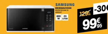 Aanbieding: Microgolfoven