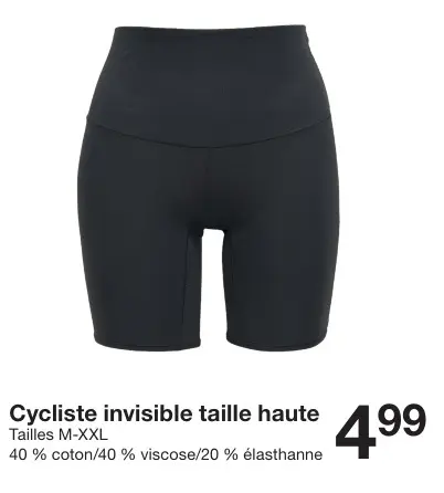Offre: Cycliste invisible taille haute