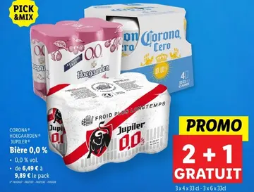 Offre: Bière 0,0%