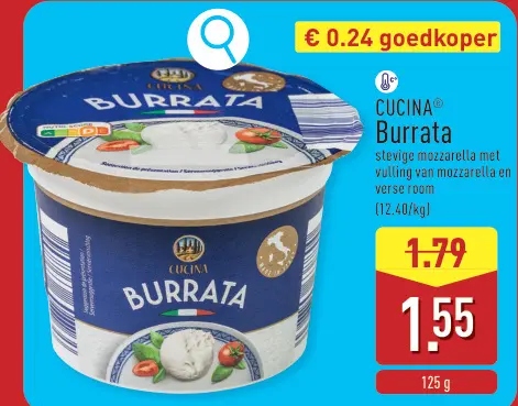 Promotie: Burrata