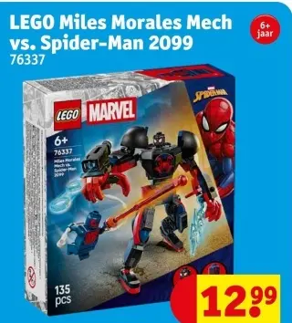 Promotie: LEGO Miles Morales Mech vs. Spider-Man 2099