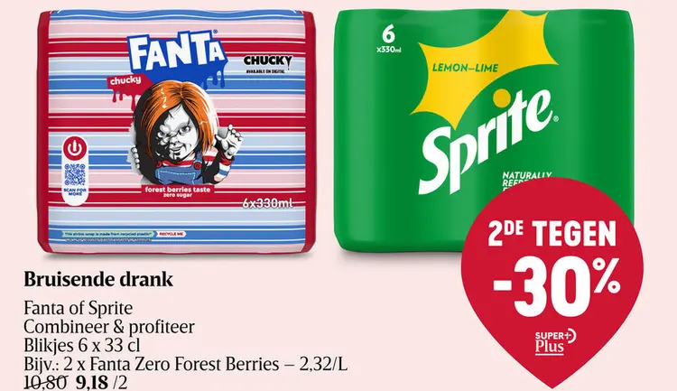 Aanbieding: Bruisende drank
