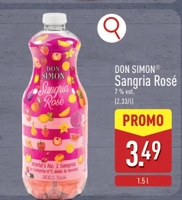 Promotie: Sangria Rosé