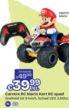 Promotie: Mario Kart RC quad