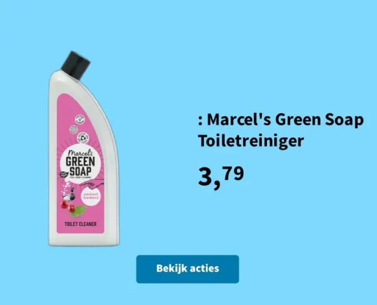 Promotie: Marcel's Green Soap Toiletreiniger