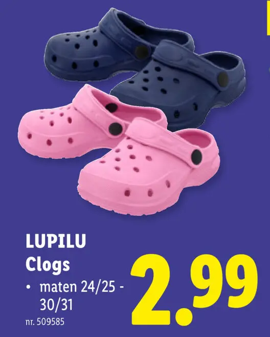 Promotie: Clogs