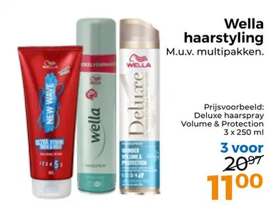 Aanbieding: Wella haarstyling