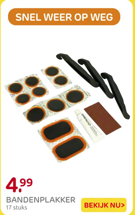Aanbieding: Bandenplakker