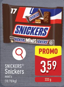 Promotie: Snickers