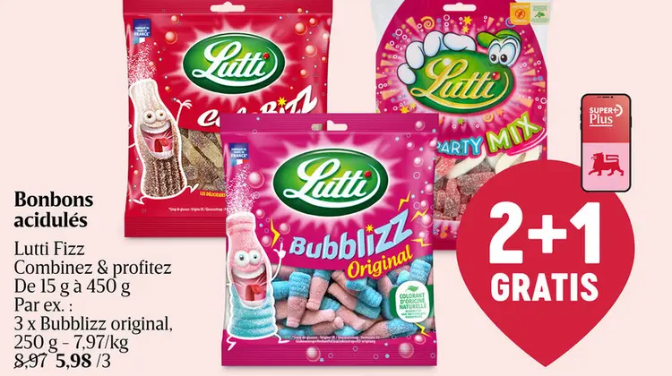 Offre: Bonbons acidulés