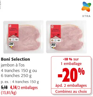 Offre: Jambon à l'os