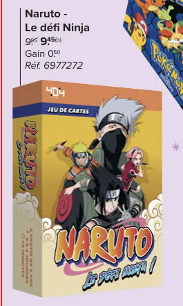 Offre: Naruto - Le défi Ninja
