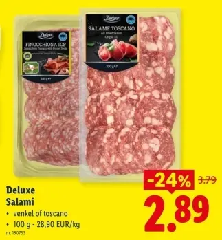 Promotie: Salami