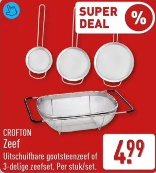 Aanbieding: Zeef