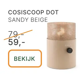 Aanbieding: Cosiscoop dot sandy beige