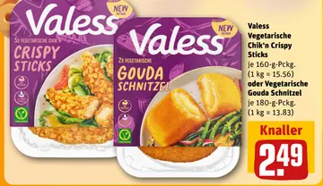 Aanbieding: Valess Vegetarische Chik'n Crispy Sticks oder