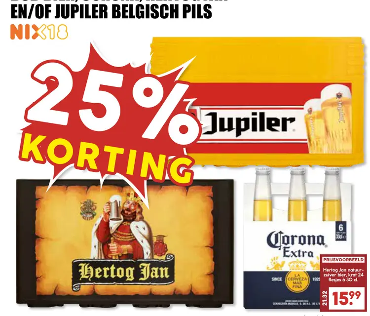 Aanbieding: Jupiler Belgisch Pils