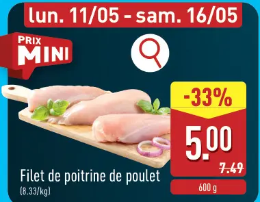 Offre: poulet
