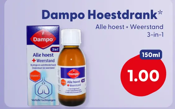 Aanbieding: Dampo Hoestdrank