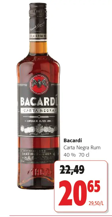 Offre: Carta Negra Rum