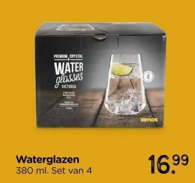 Aanbieding: Waterglazen