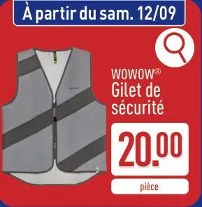 Offre: Gilet de sécurité