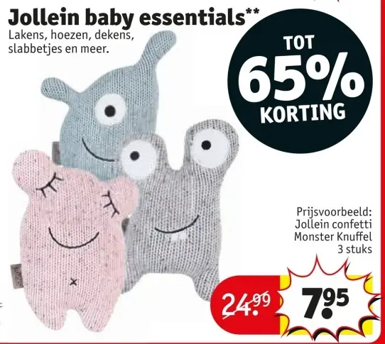 Aanbieding: Monster Knuffel