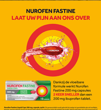 Aanbieding: NUROFEN FASTINE 200 mg capsules