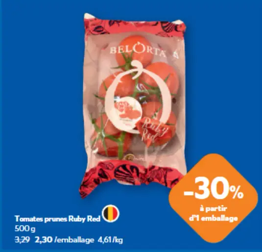 Offre: Tomates prunes Ruby Red