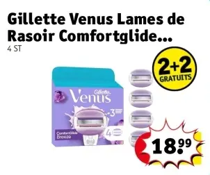 Offre: Lames de Rasoir Comfortglide Breeze