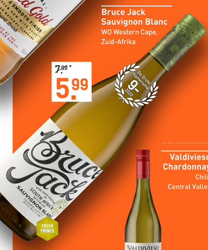 Aanbieding: Bruce Jack Sauvignon Blanc