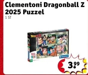 Aanbieding: Clementoni Dragonball Z Puzzel