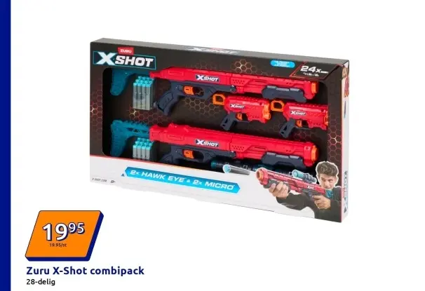 Aanbieding: X-Shot combipack