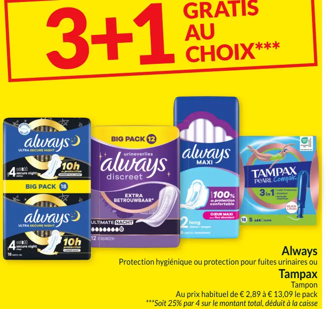 Offre: Protection hygiénique ou protection pour fuit