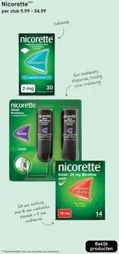 Aanbieding: Nicorette