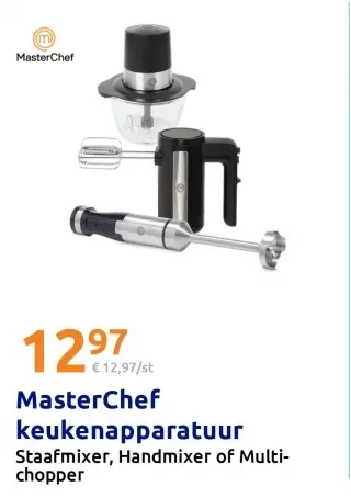 Aanbieding: keukenapparatuur