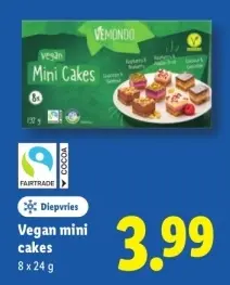 Aanbieding: Vegan mini cakes