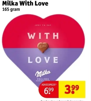 Aanbieding: Milka With Love