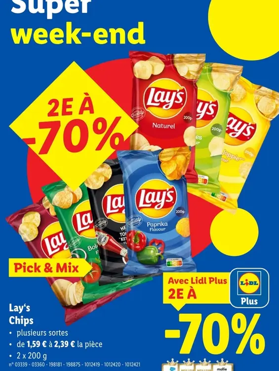 Offre: Lay's Chips