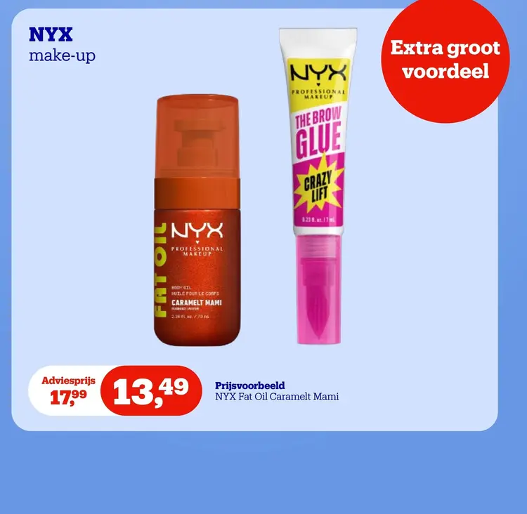 Promotie: NYX make-up