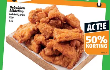 Aanbieding: Gebakken kibbeling