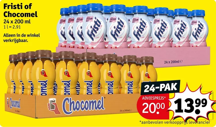 Promotie: Fristi of Chocomel